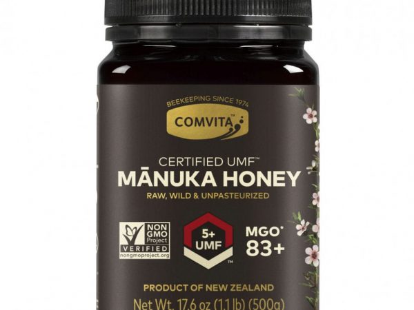Comvita, Certified UMF 5+ (MGO 83+), необработанный мед манука, 500 г (1,1 фунта)