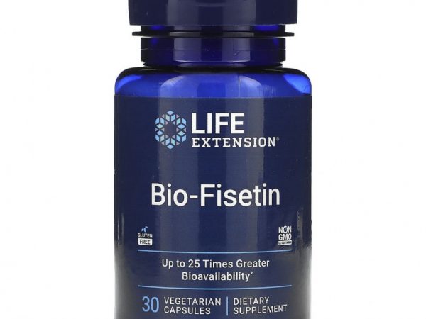 Life Extension, Биофизетин, 30 вегетарианских капсул