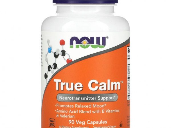 NOW Foods, True Calm, 90 растительных капсул