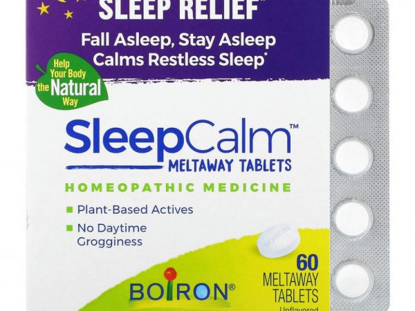 Boiron, таблетки Meltaway для спокойного сна, без ароматизаторов, 60 таблеток Meltaway