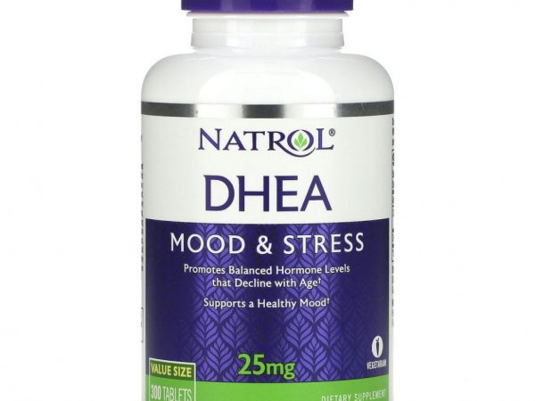 Natrol, ДГЭА, 25 мг, 300 таблеток