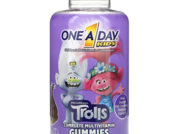 One-A-Day, Trolls, Kid's Complete Multivitamin Gummies, 180 Gummies
