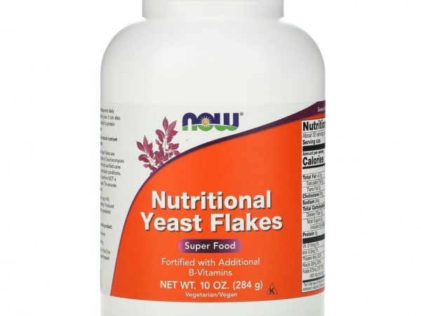 NOW Foods, пищевые дрожжи в хлопьях, 284 г (10 унций)