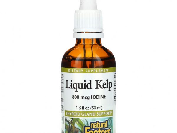 Natural Factors, жидкие водоросли, 800 мкг, 50 мл (1,6 жидк. унции)