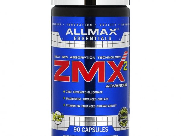 ALLMAX Nutrition, ZMX2, хелат магния с улучшенной усвояемостью, 90 капсул