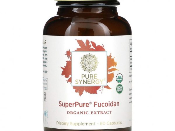 Pure Synergy, SuperPure Fucoidan, 60 капсул