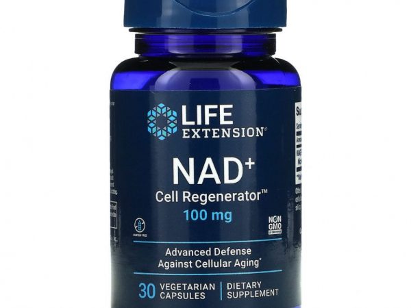 Life Extension, регенератор НАД и клеток, 100 мг, 30 вегетарианских капсул