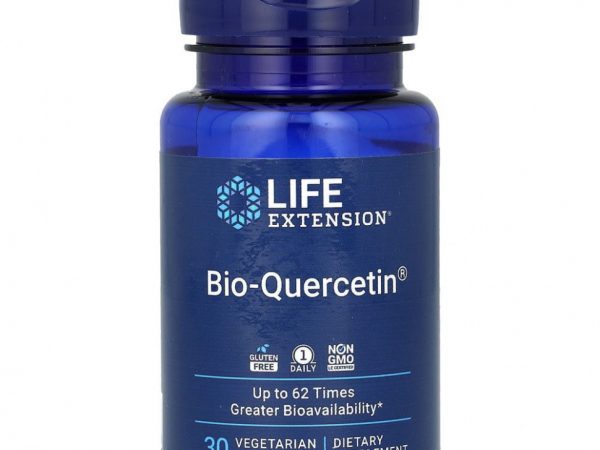 Life Extension, биокверцитин, 30 вегетарианских капсул