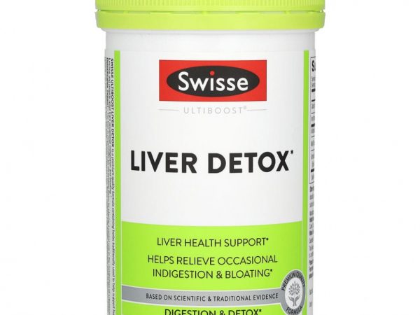 Swisse, Ultiboost, добавка для очистки печени, 180 таблеток