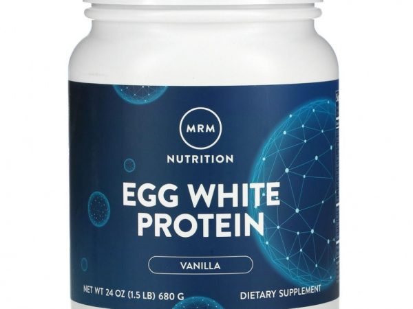 MRM, протеин яичного белка, ваниль, 680 г (1,5 фунта)