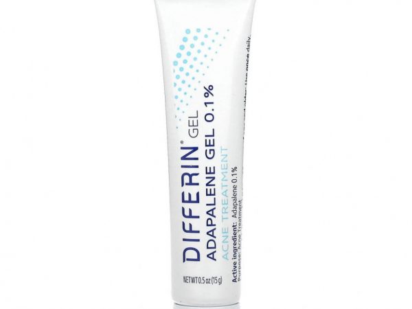 Differin, 0,1% гель с адапаленом, средство от акне, без отдушки, 15 г (0,5 унции)