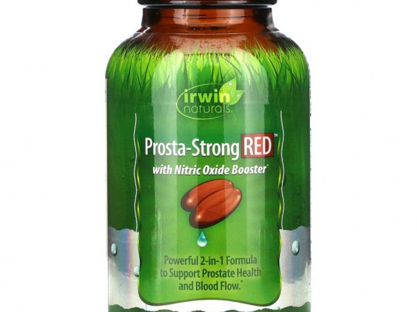 Irwin Naturals, Prosta-Strong RED, 80 мягких капсул с жидкостью