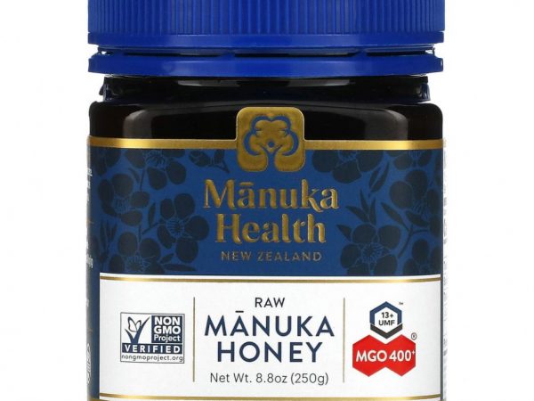 Manuka Health, мед манука, MGO 400+, 250 г (8,8 унции)