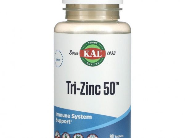 KAL, Tri-Zinc 50, 90 таблеток