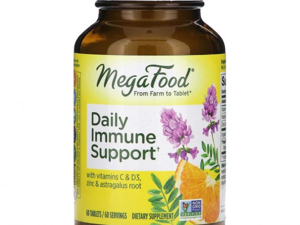 MegaFood, Ежедневная поддержка иммунитета, 60 таблеток