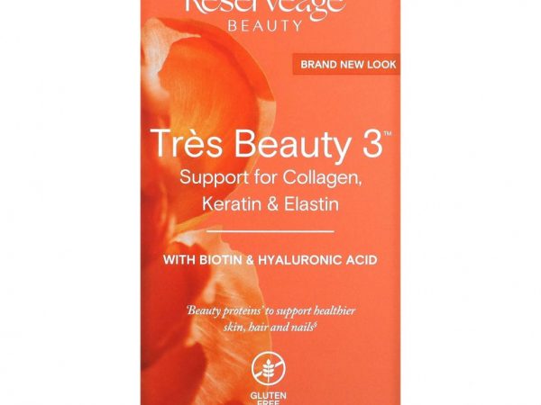 ReserveAge Nutrition, Tres Beauty 3, 90 капсул