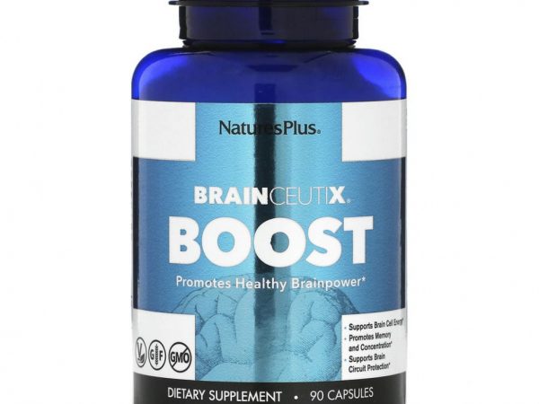 NaturesPlus, Brainceutix, стимулятор, 90 капсул