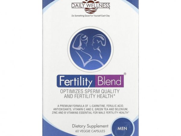 Daily Wellness Company, Ferility Blend, для мужчин, 60 растительных капсул