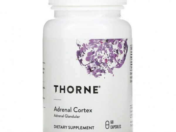 Thorne Research, кора надпочечников, 60 капсул