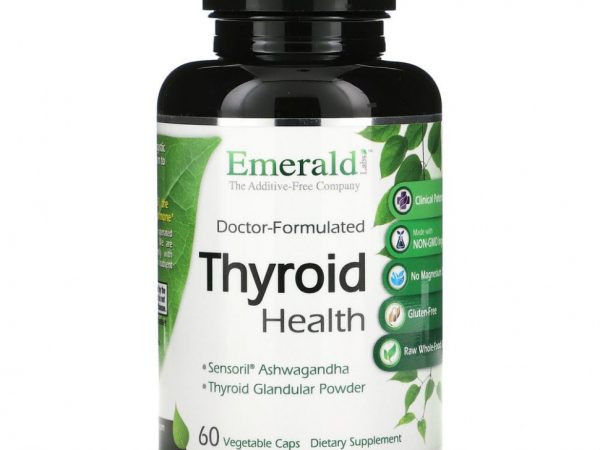 Emerald Laboratories, Здоровье щитовидной железы, 60 вегетарианских капсул