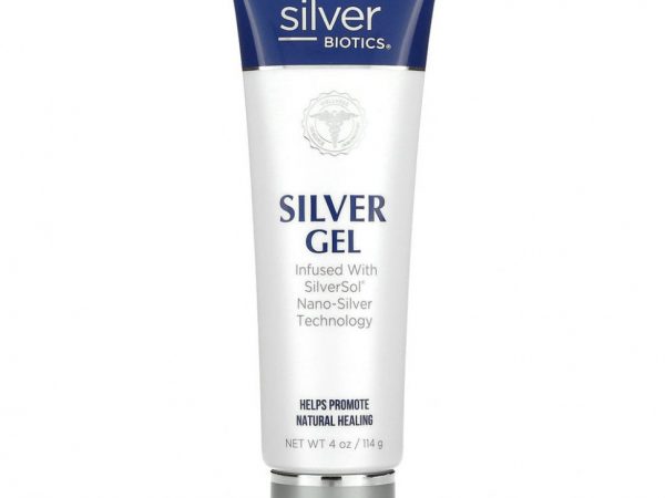 American Biotech Labs, Silver Biotics, Silver gel, гидрогель с добавкой SliverSol с нано-серебром, 4 жидких унции (114 г)