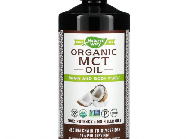 Nature's Way, Органическое масло со среднецепочечными триглицеридами, 887 мл (30 жидк. унций)
