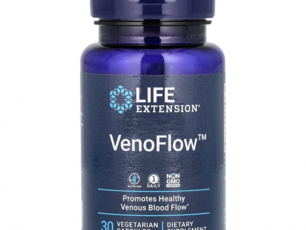 Life Extension, VenoFlow, 30 растительных капсул