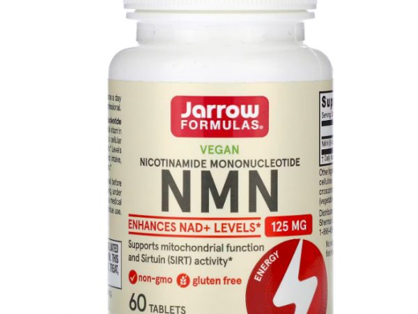Jarrow Formulas, NMN, никотинамид мононуклеотид, 60 таблеток