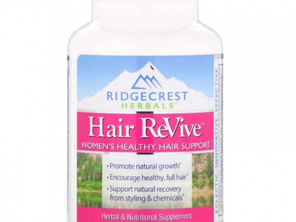 RidgeCrest Herbals, Hair ReVive, 120 капсул