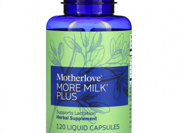 Motherlove, More Milk Plus, 120 жидких капсул