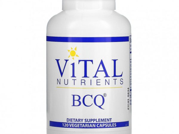 Vital Nutrients, BCQ, 120 вегетарианских капсул