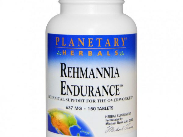 Planetary Herbals, Rehmannia Endurance (ремания), 637 мг, 150 таблеток