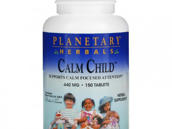 Planetary Herbals, Успокаивающее для детей, 440 мг, 150 таблеток