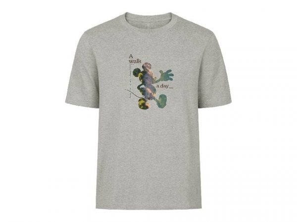 GQ Disney T-Shirt Embrace Micky Grey 1Pcs. Size L
