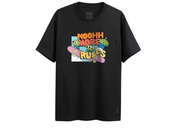 GQ Disney T-Shirt Pixar Black Size S