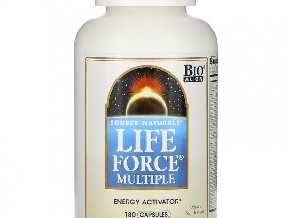 Source Naturals, Life Force Multiple, 180 капсул