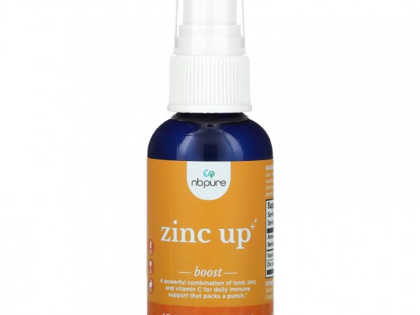 NB Pure, Zinc Up+, 2 жидких унции