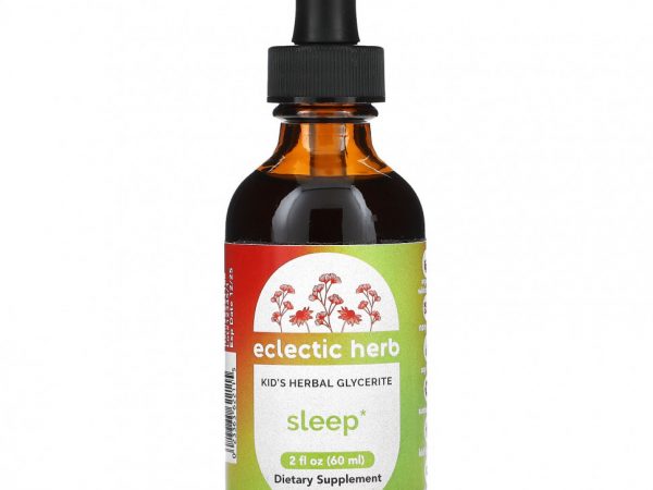 Eclectic Institute, Kids Herbs, для сна, 60 мл (2 жидк. Унции)