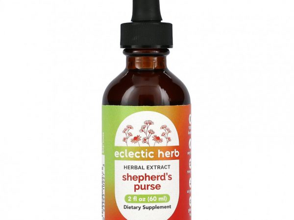 Eclectic Institute, Экстракт сумочника пастушьего, 60 мл (2 жидк. унции)