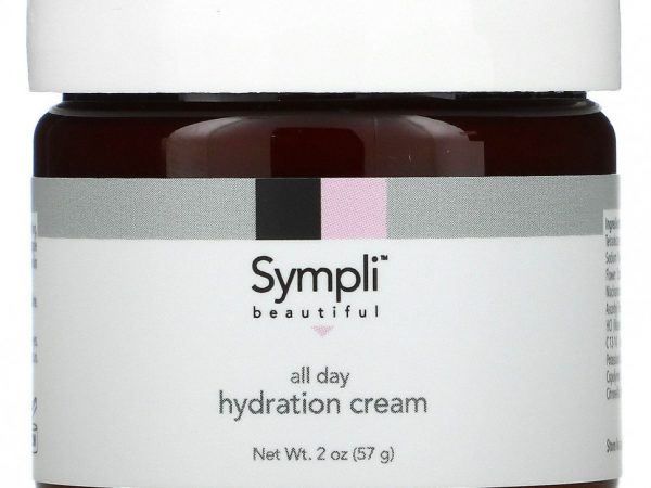 Sympli Beautiful, крем, увлажняющий кожу на протяжении всего дня, 57 г (2 унции)