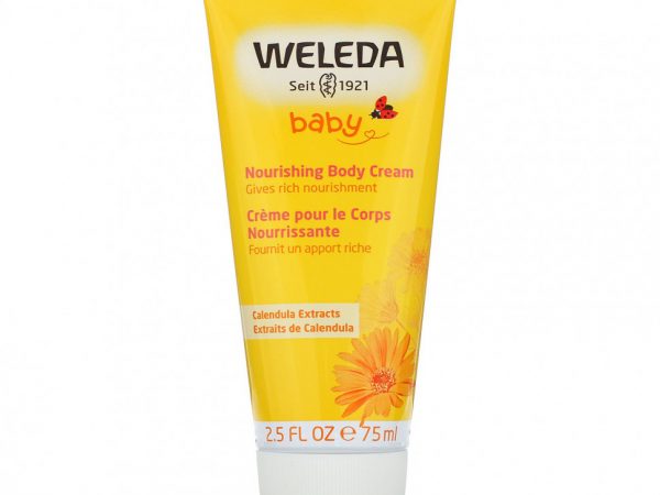 Weleda, Baby, питательный детский крем для тела, с экстрактами календулы, 75 мл (2,5 жидк. унции)