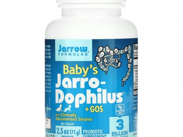 Jarrow Formulas, Baby's Jarro-Dophilus + GOS, порошок, 71 г (2,5 унции)