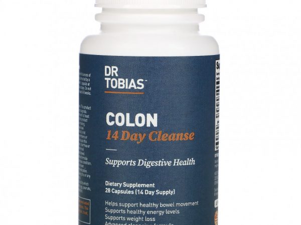 Dr. Tobias, Colon 14 Day Cleanse, 28 капсул