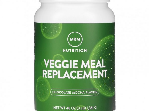 MRM, Вегетарианский заменитель пищи, шоколадное мокко, 3 фунта (1361 г)