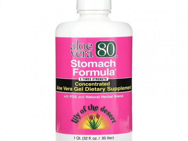 Lily of the Desert, Алоэ вера 80, средство для желудка, 0,95 л (32 жидк. Унции)