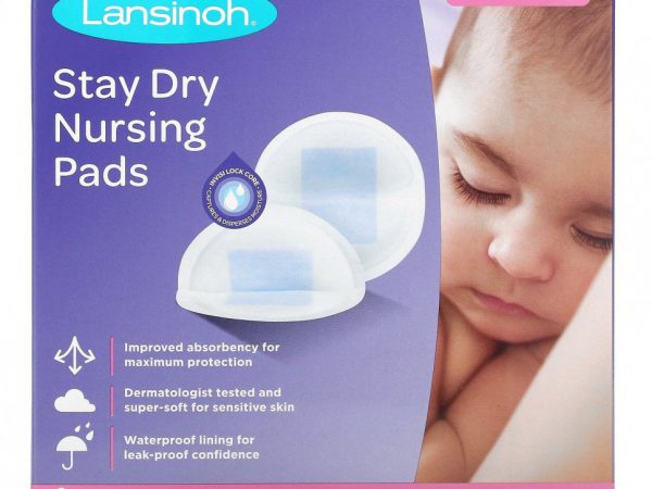 Lansinoh, Подушечки для кормления Stay Dry, 36 шт.