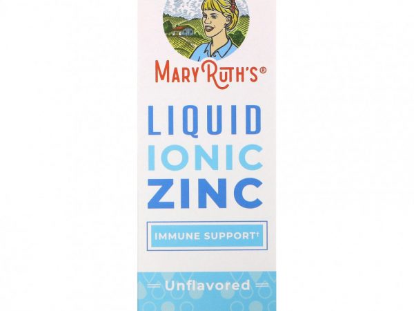 MaryRuth Organics, Жидкий ионный цинк, без добавок, 120 мл (4 жидк. Унции)