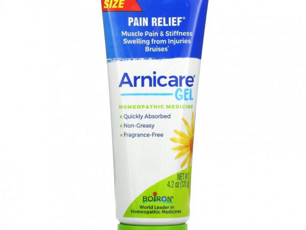 Boiron, Arnicare Gel, облегчение боли, без запаха, 120 г (4,1 унции)