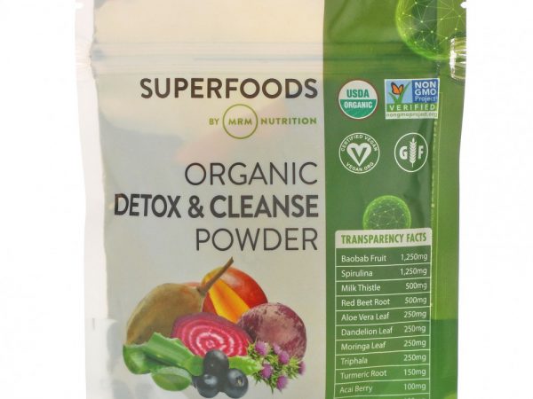 MRM, Organic Detox & Cleanse Powder, 4.2 oz (120 g)