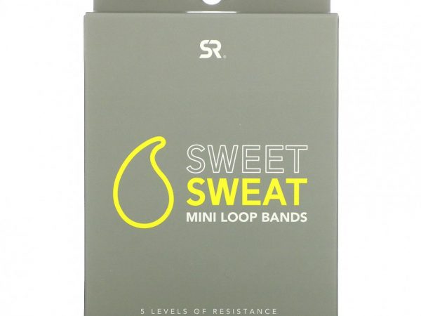 Sports Research, Sweet Sweat, мини-эспандеры, 5 штук